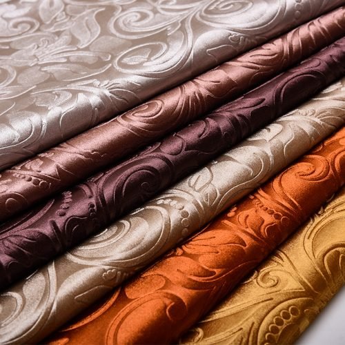 embossing velvet fabric